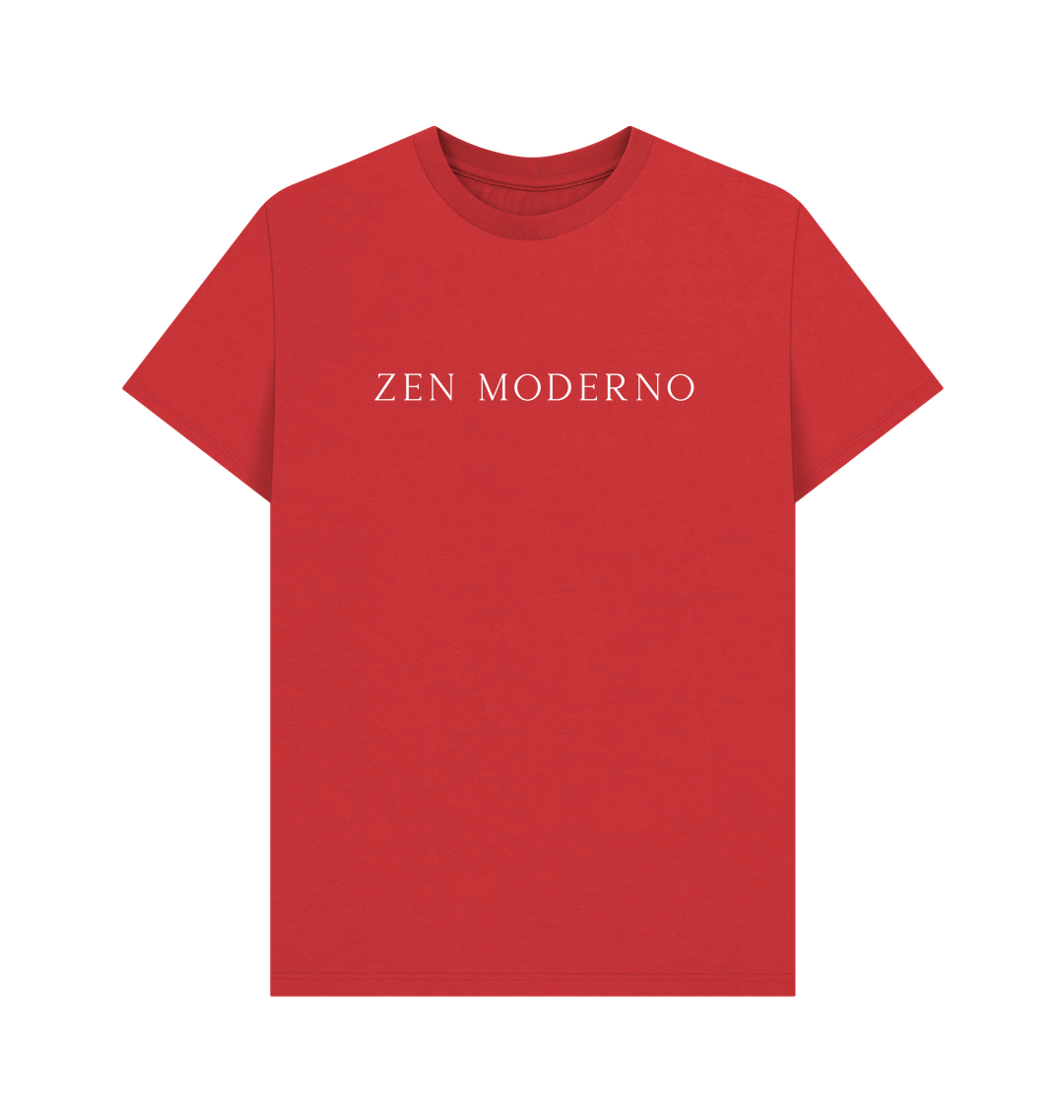 Red Printed T-shirt Front