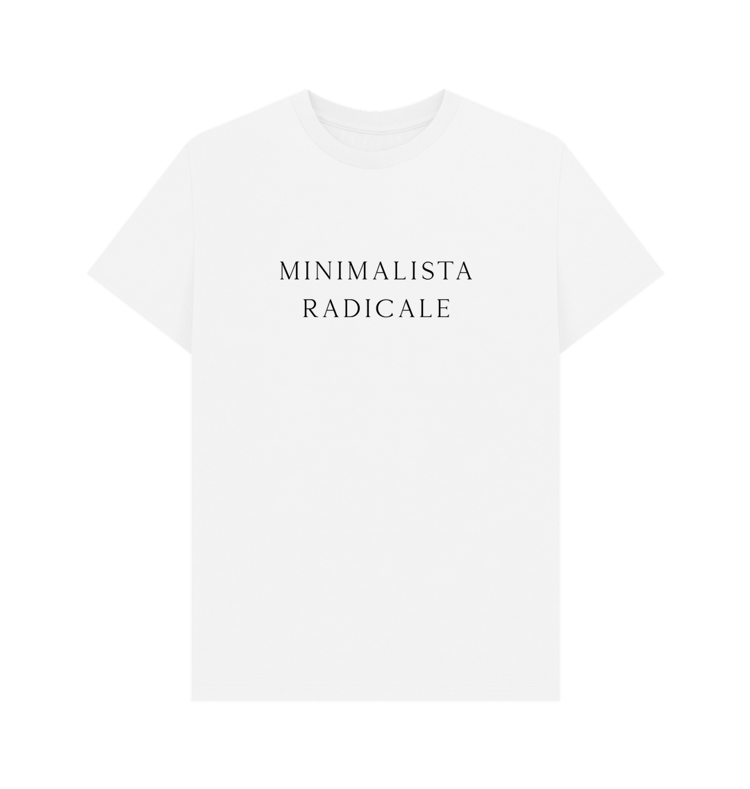White Printed T-shirt Front