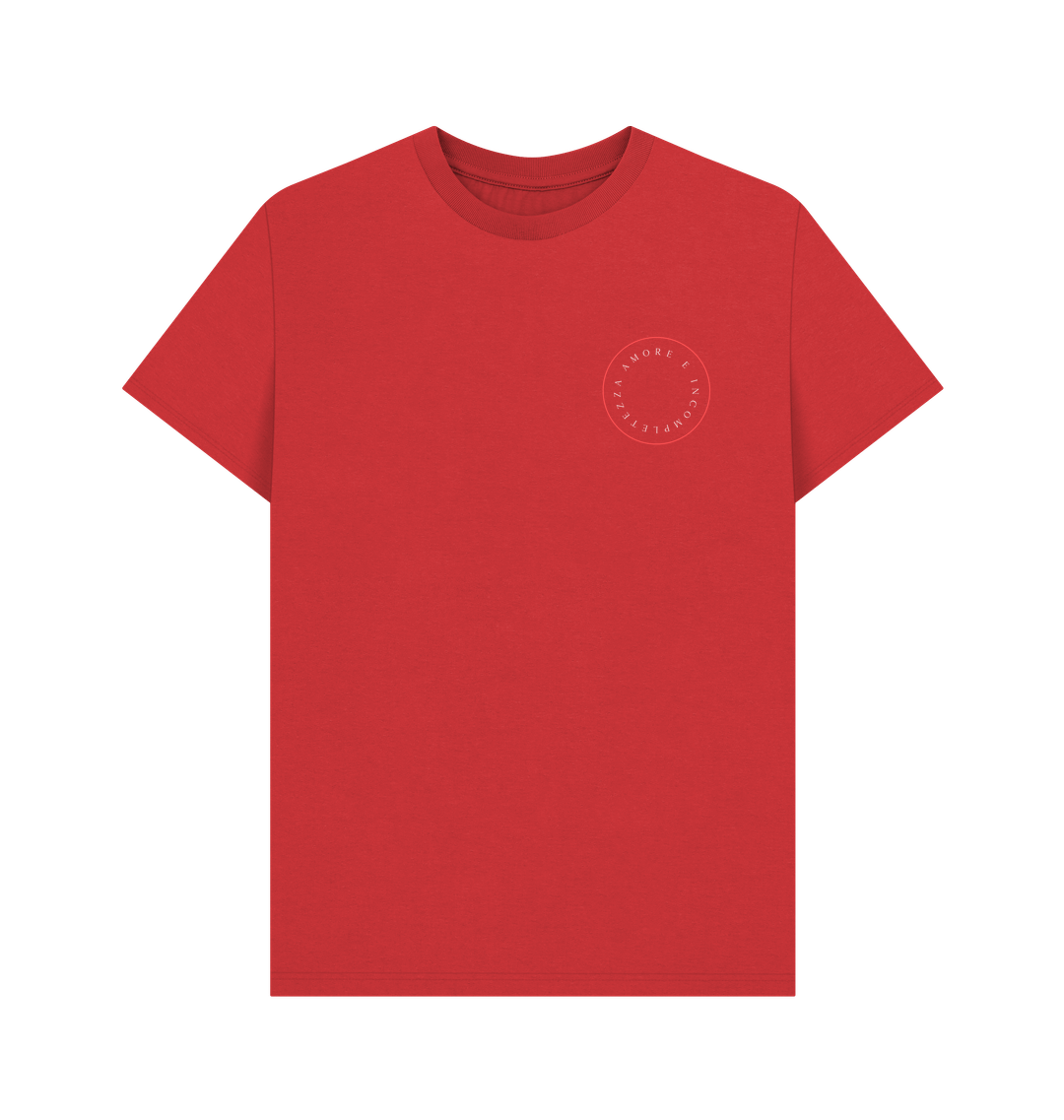 Red Printed T-shirt Front