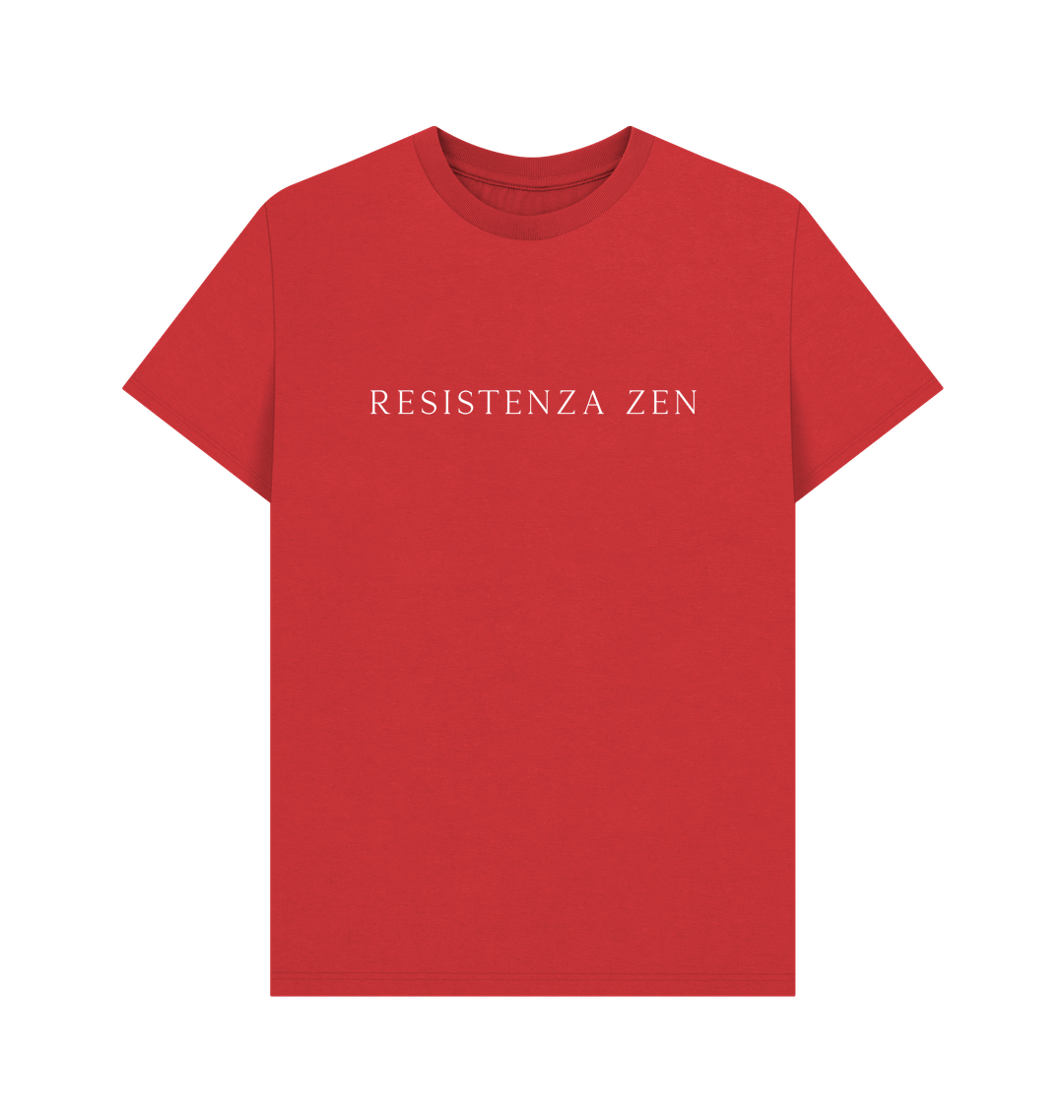 Red Printed T-shirt Front