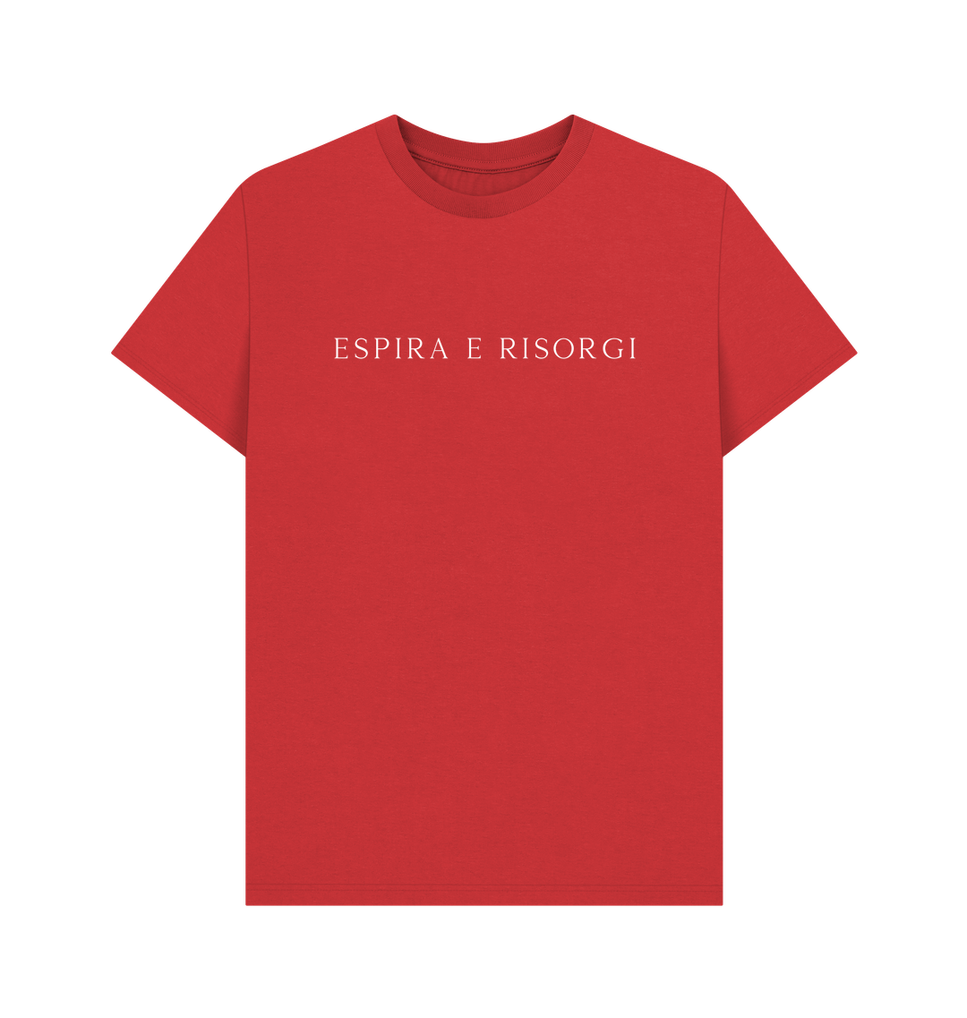 Red Printed T-shirt Front