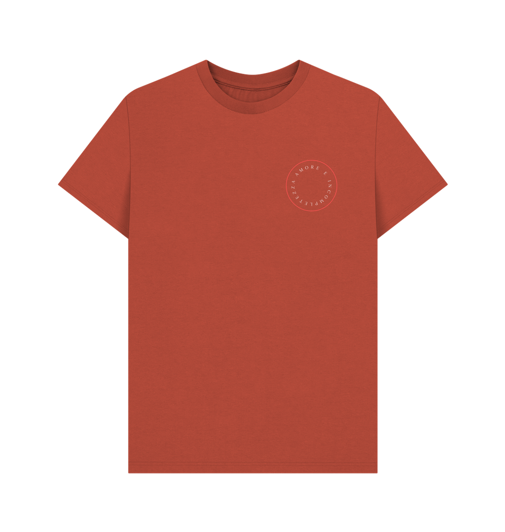 Rust Printed T-shirt Front