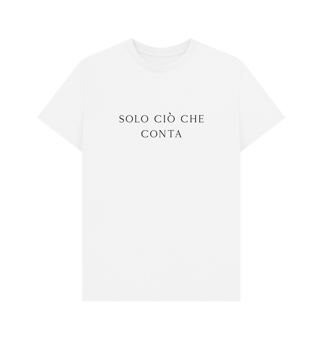 White Printed T-shirt Front