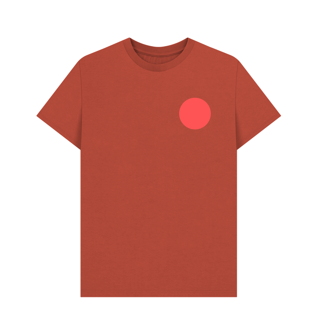 Rust Printed T-shirt Front